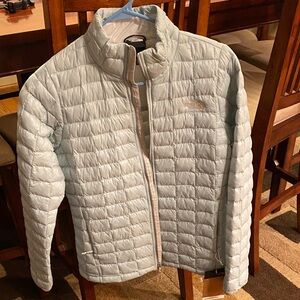 The North Face Blue Frost Quilted Jacket